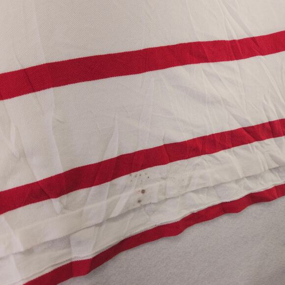 Polo By Ralph Lauren Casual Collared Short Sleeve Polo Shirt Mens 2XL White Red - Picture 5 of 10